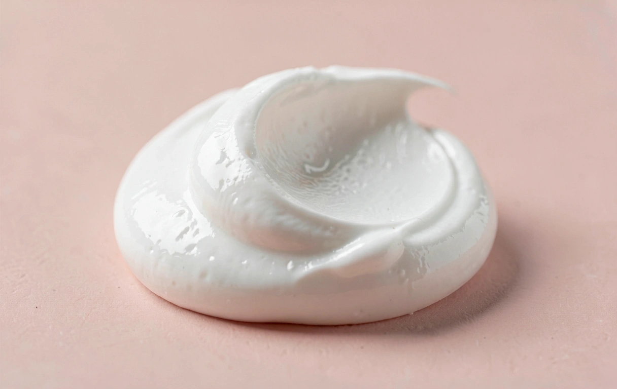 Detailní textura hydratačního krému